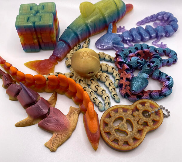 3D Printed Fidget Toys ~Articulating objects and shapes - Image 8