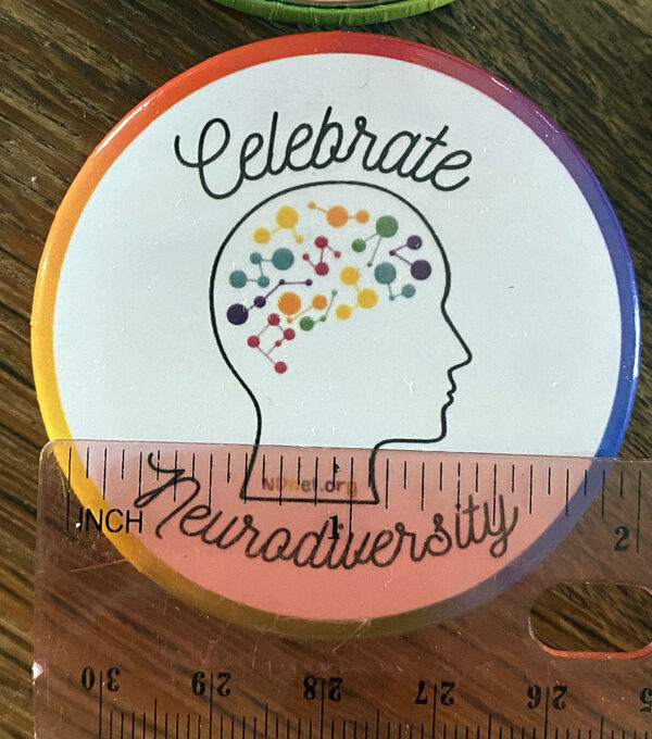 Celebrate Neurodiversity Pin - Image 2