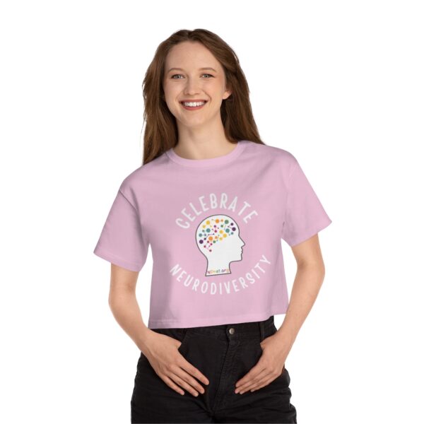 Celebrate Neurodiversity Cropped T-Shirt - Image 9