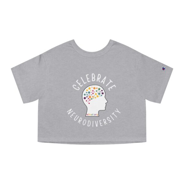 Celebrate Neurodiversity Cropped T-Shirt - Image 2