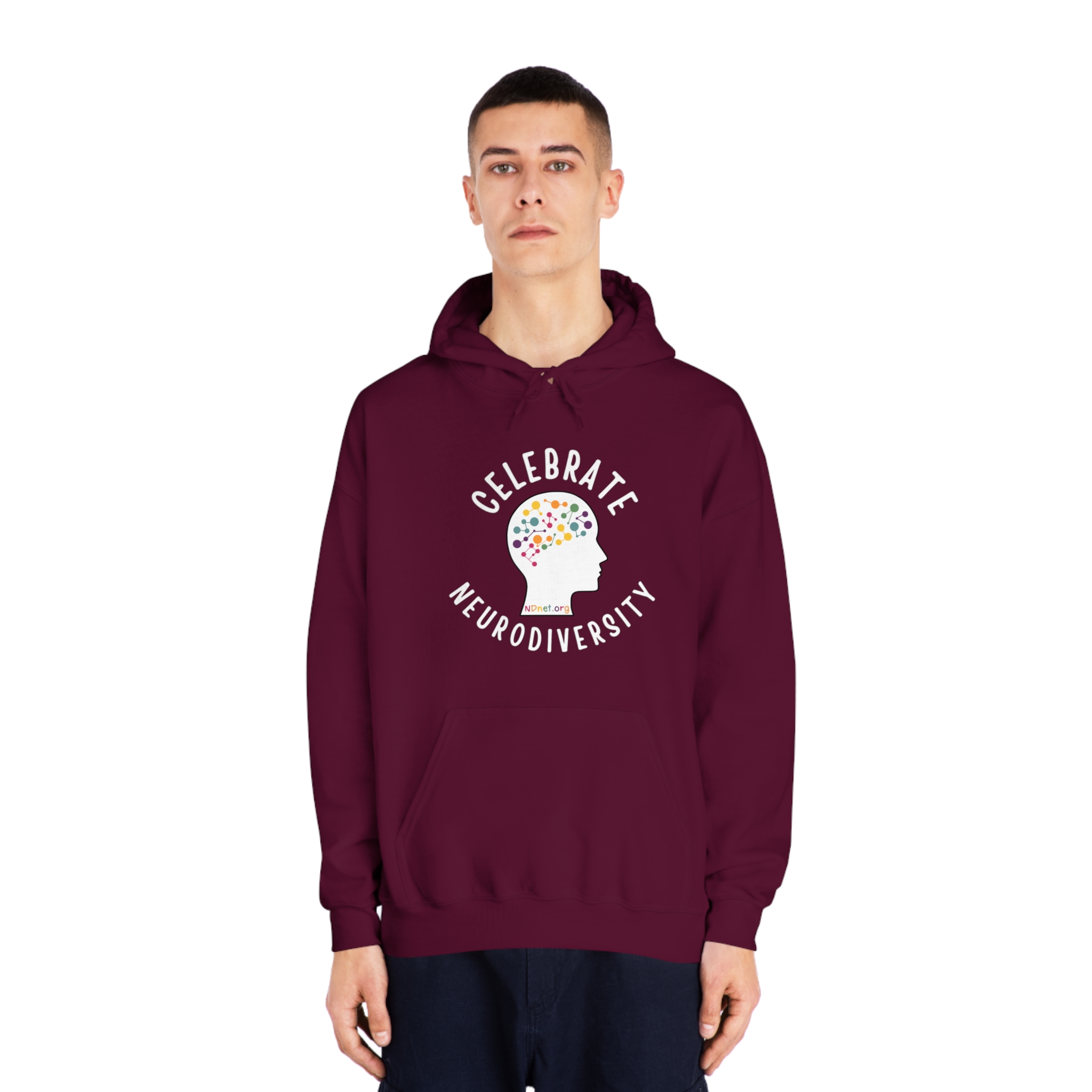 Unisex DryBlend® Hooded Sweatshirt - Image 7