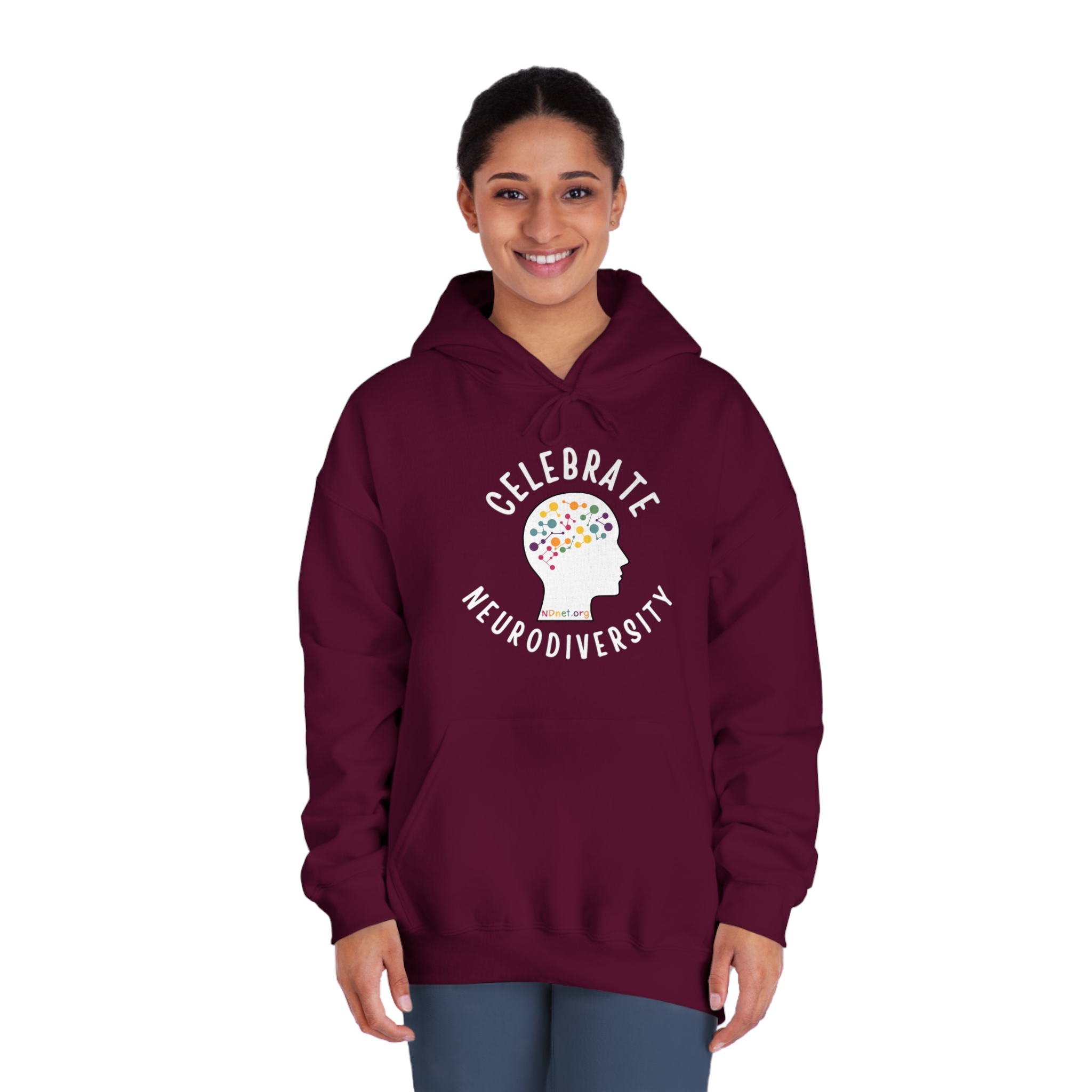 Unisex DryBlend® Hooded Sweatshirt - Image 8