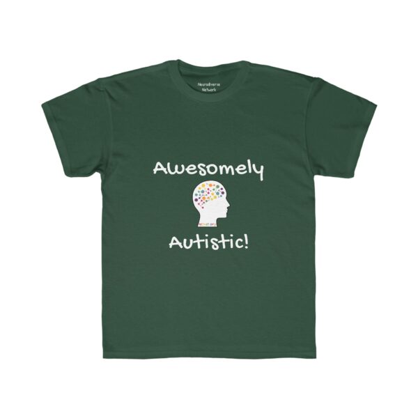 Awesomely Autistic Kids Shirt - Image 3