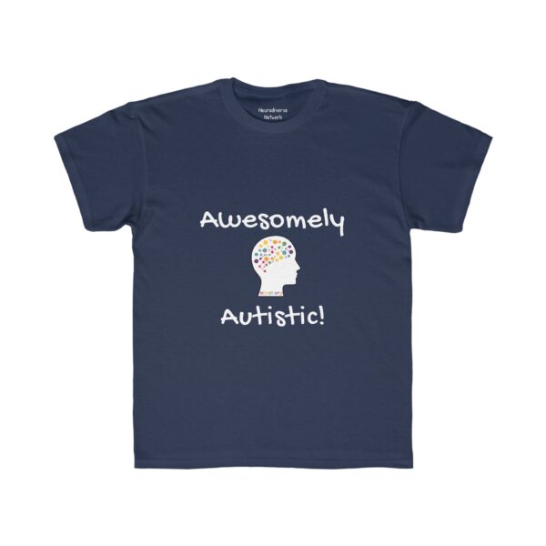 Awesomely Autistic Kids Shirt - Image 5
