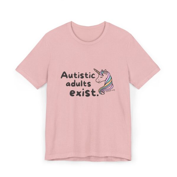 Autistic Adults Exist Unisex Jersey T-Shirt - Image 9