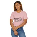 Autistic Adults Exist Unisex Jersey T-Shirt - Image 12