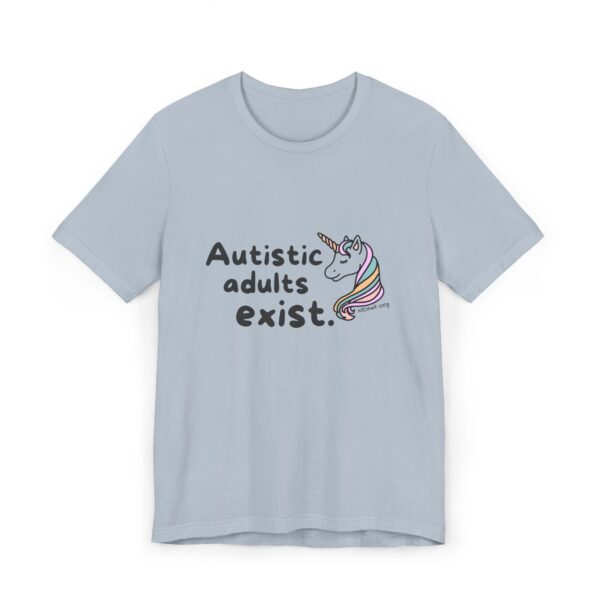 Autistic Adults Exist Unisex Jersey T-Shirt - Image 17
