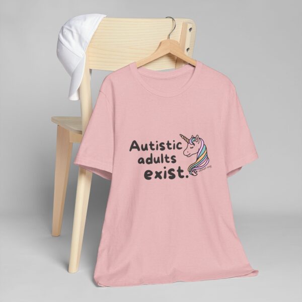 Autistic Adults Exist Unisex Jersey T-Shirt - Image 11