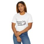 Autistic Adults Exist Unisex Jersey T-Shirt - Image 4