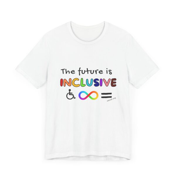 Future is inclusive adult tee - Image 3