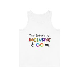 Inclusive Future Unisex Softstyle™ Tank Top - Celebrate Diversity
